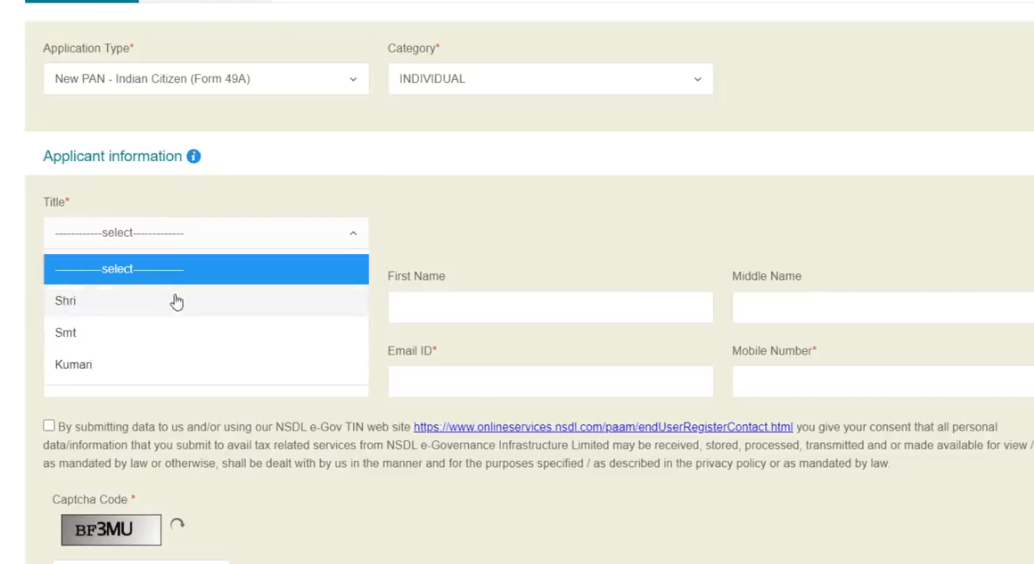 Apply Pan Card Online Apply Pan Card Online