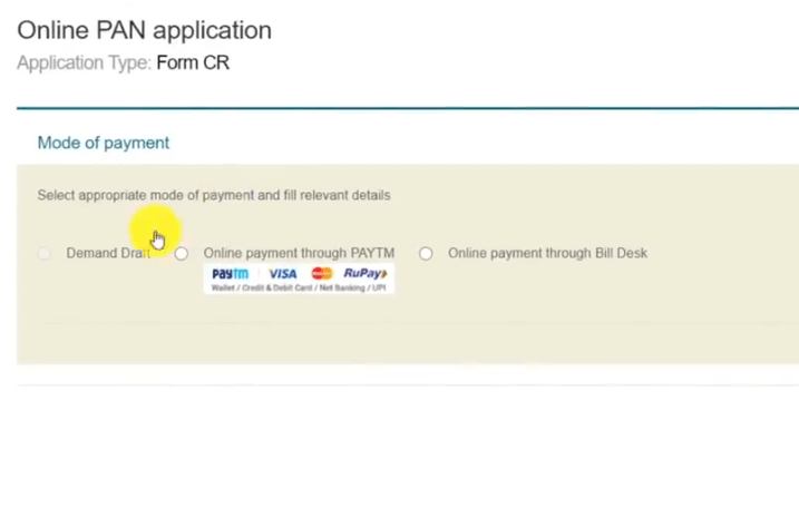 Apply Pan Card Online