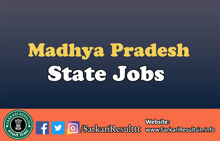 Latest Govt Jobs in Madhya Pradesh 2025
