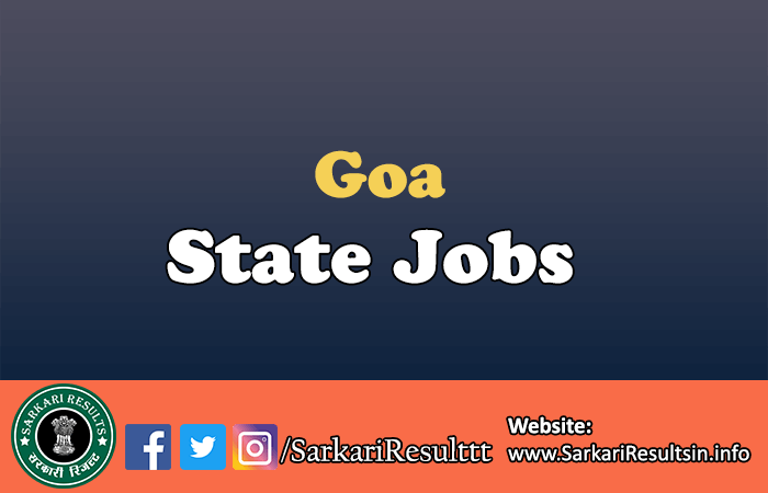 Latest Govt Jobs in Goa 2025