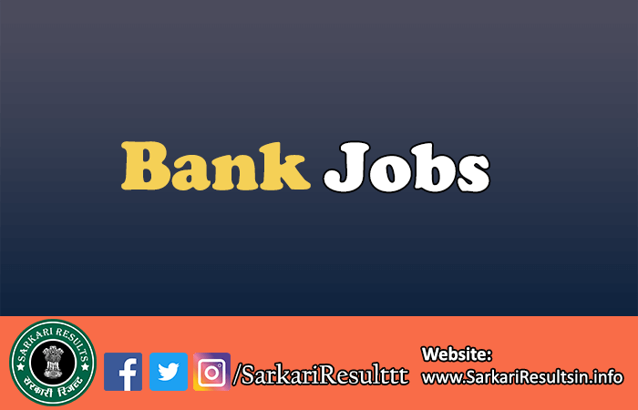 Latest Bank Jobs 2025
