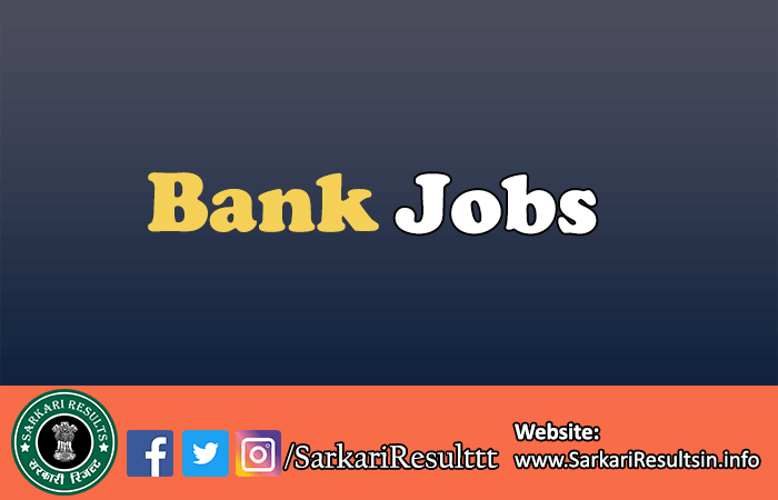 Latest Bank Jobs 2024