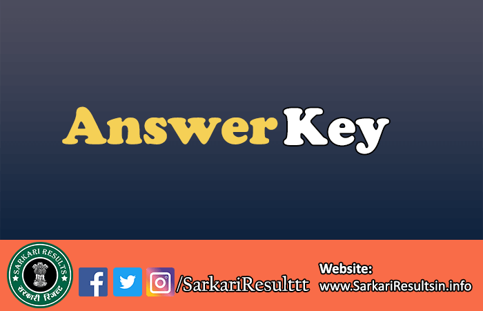 Latest Answer Key 2025