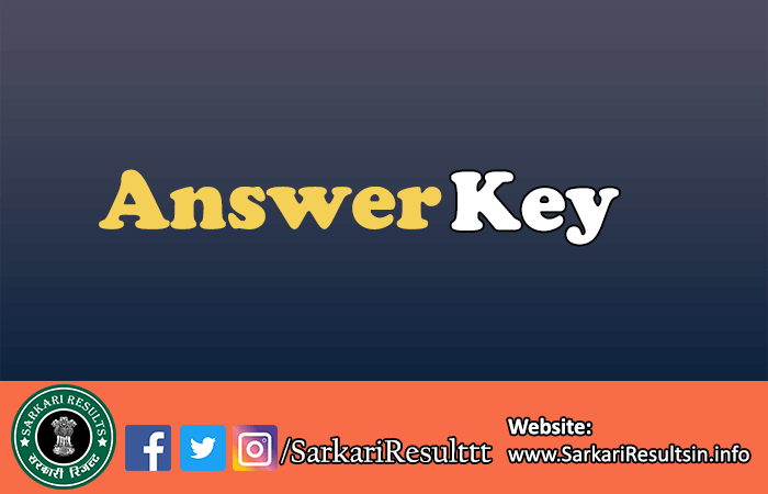 Latest Answer Key 2024