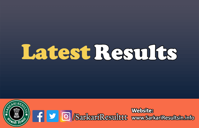 Latest Results 2025