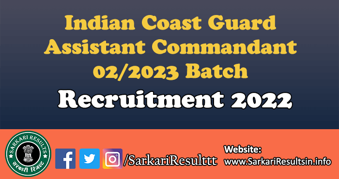 Indian Coast Guard AC Admit Card 2022