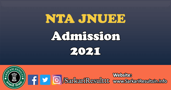 NTA JNUEE Result 2021