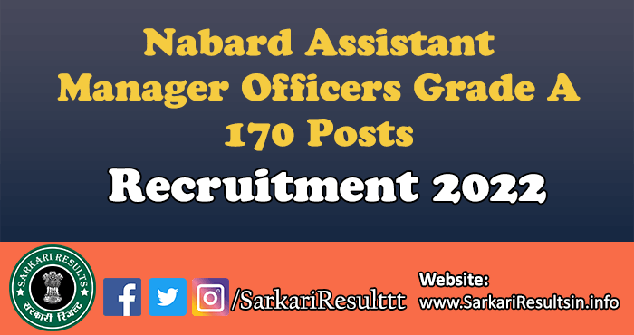 Nabard AM Officers Grade A Result 2022