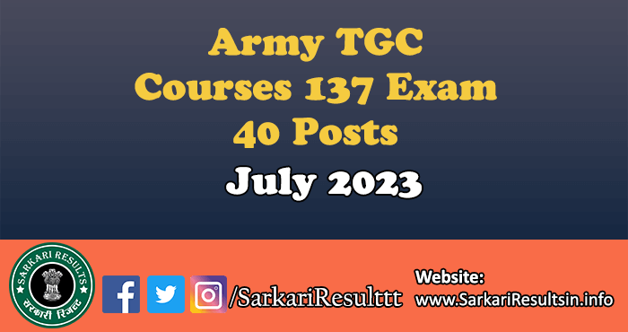 Army TGC 137 Exam July 2023