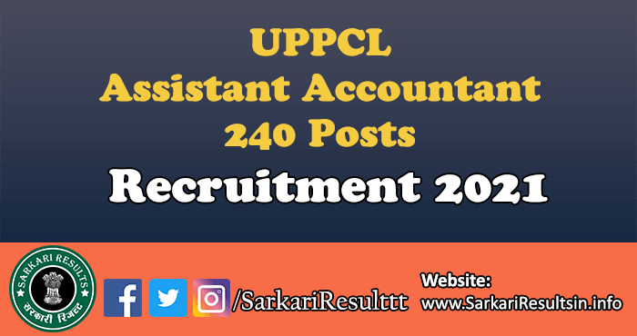 UPPCL Assistant Accountant Result 2022