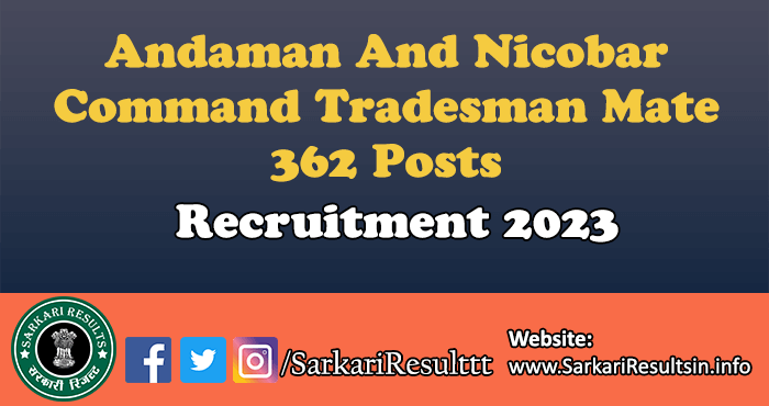 Navy Tradesman Mate Recruitment 2023