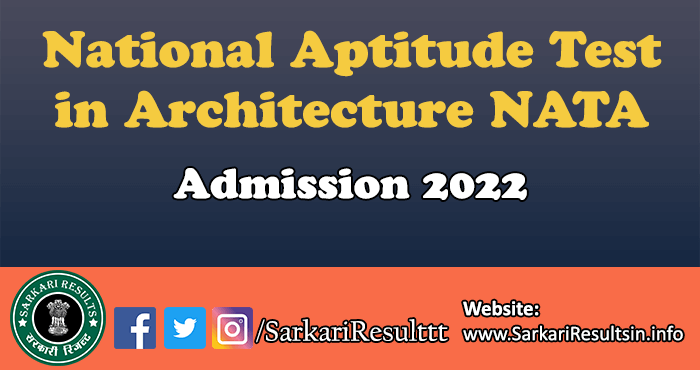 NATA Phase II Admit Card 2022