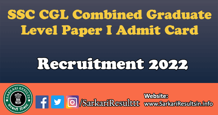 SSC CGL Tier II Result 2022