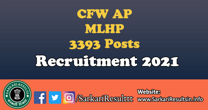 CFW AP MLHP Recruitment 2021