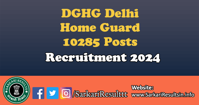 Delhi Home Guard Recruitment 2024