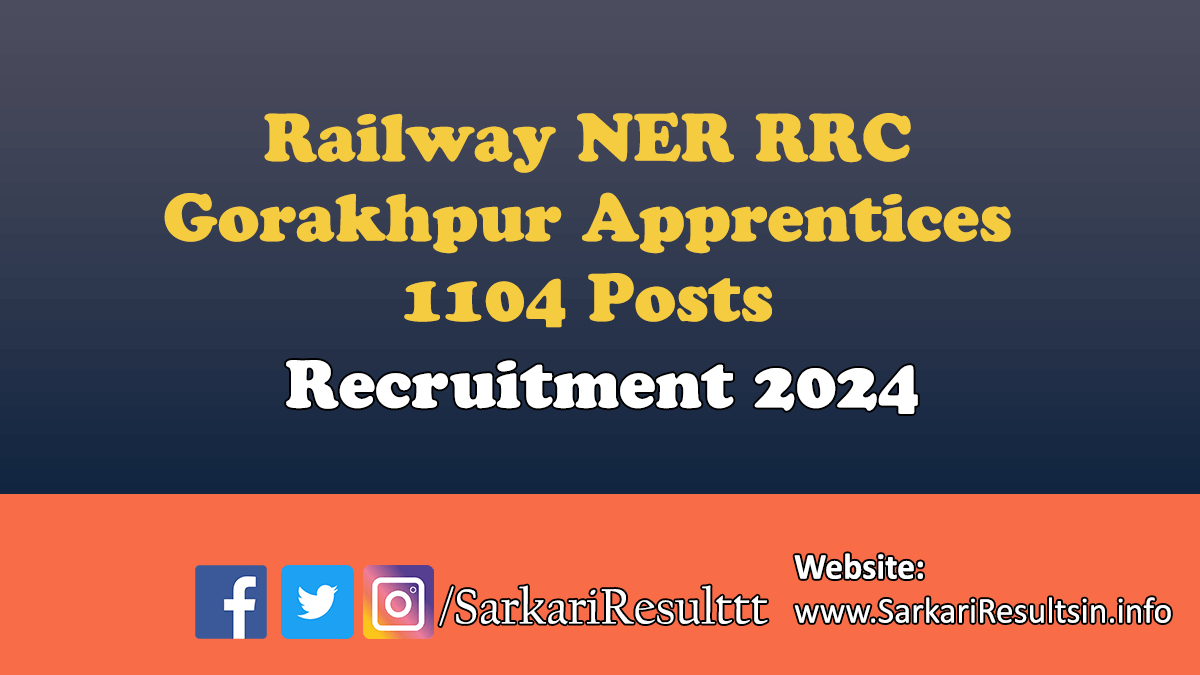 Railway Gorakhpur Apprentices Recruitment 2024