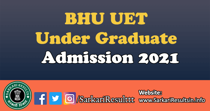 BHU UET Result 2021