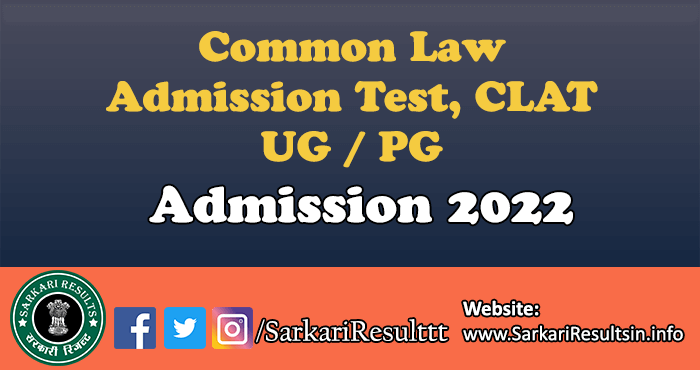 CLAT UG PG Admission Result 2023