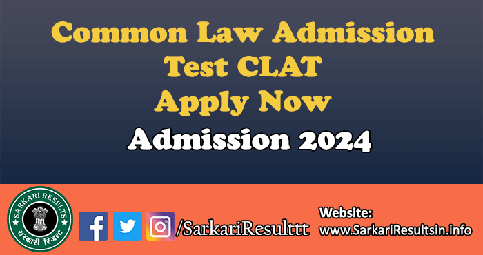 CLAT Admission 2024