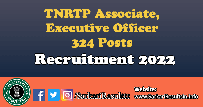 TNRTP Associate, Executive Officer Recruitment 2022