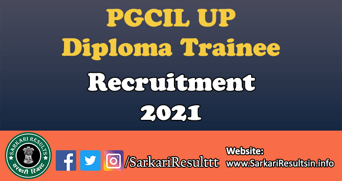 PGCIL UP Diploma Trainee Recruitment 2021