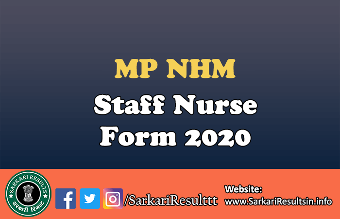 MP NHM Staff Nurse Form