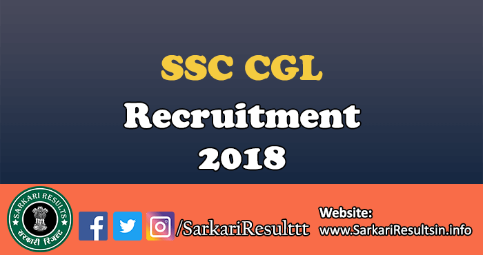 SSC CGL Final Result 2018