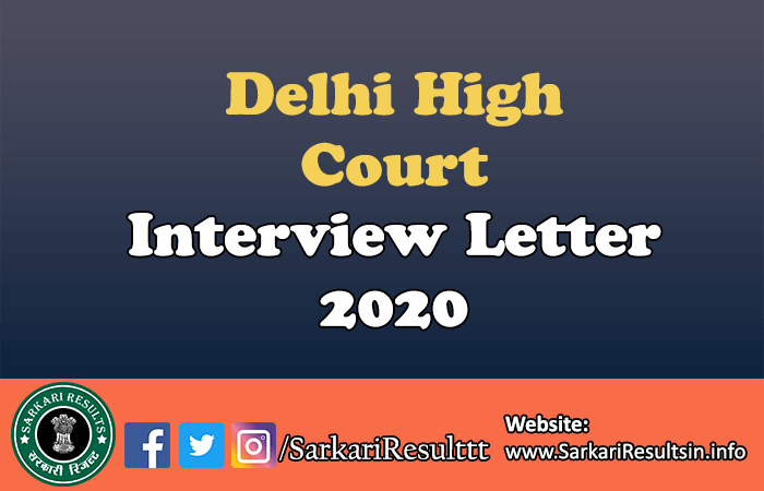 Delhi High Court HJS Final Result 2021