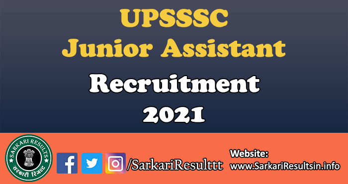 UPSSSC Junior Assistant Final Result